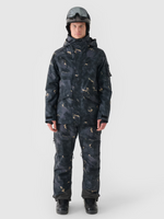 Spodnie snowboardowe membrana 10000 męskie 4F 4FWAW24TFTRM619-90A