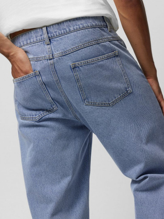 Jeansy z prostymi nogawkami męskie Outhorn OTHWSS24TJNSM010-32S