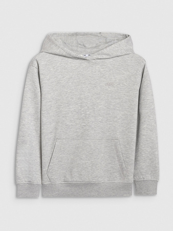 Bluza dresowa nierozpinana z kapturem chłopięca 4F 4FJWMM00TSWSM1860-25M