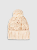 Czapka zimowa z dodatkiem wełny damska 4F 4FRAW25ACAPF0724-83S