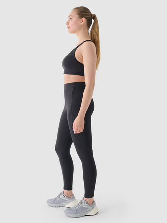 Legginsy do biegania z wysokim stanem damskie 4F 4FWAW24TFTIF267-22S