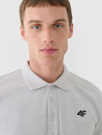 Koszulka polo regular męska 4F 4FWMM00TPTSM367-27M