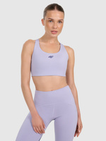 Biustonosz treningowy ze średnim wsparciem 4F 4FWAW25USBAF174-34S