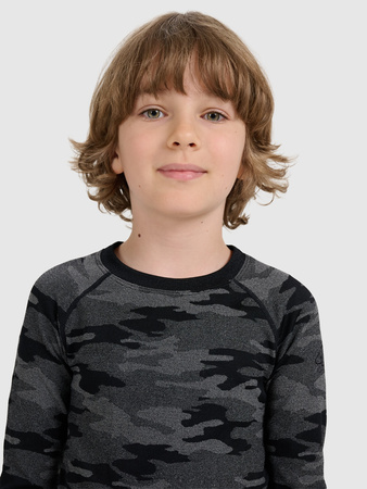 Bielizna termoaktywna bezszwowa komplet chłopięca 4F 4FJRAW25USEAM266-90A