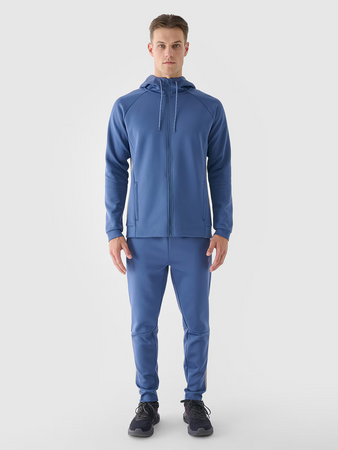 Bluza treningowa rozpinana z kapturem męska 4F 4FWAW24TFSWM405-32S