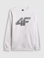 Bluza dresowa nierozpinana bez kaptura męska 4F 4FRAW25TSWSM2493-10S