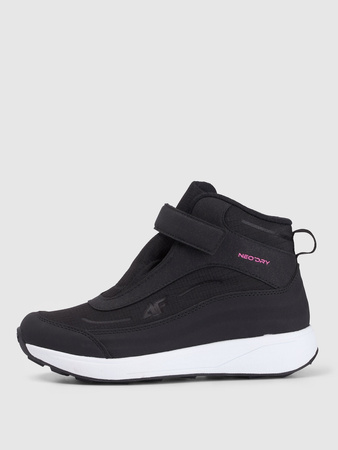 Buty zimowe śniegowce z izolacją Primaloft dziewczęce 4F 4FJRAW25FSBSF037-21S