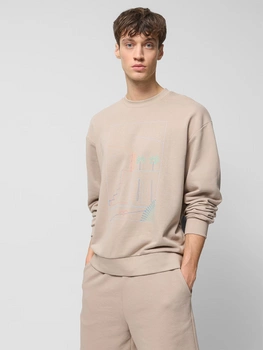 Bluza dresowa nierozpinana bez kaptura męska Outhorn OTHWSS24TSWSM1172-83S