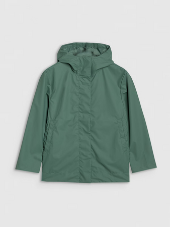 Kurtka przejściowa przeciwdeszczowa z gumową powłoką dziecięca 4F 4FJWSS25TJACU213-41S