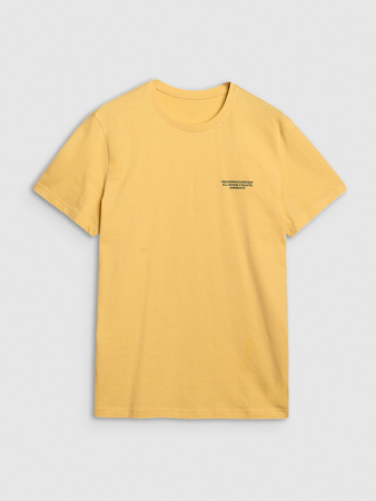 T-shirt męski regular z nadrukiem 4F 4FWSS25TTSHM1974- 4F 4FWSS25TTSHM1974-71S