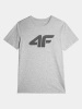 T-shirt regular z nadrukiem męski 4F
