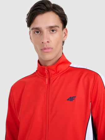 Bluza dresowa rozpinana bez kaptura męska 4F 4FRAW25TSWSM2459-62S