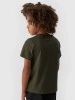 T-shirt gładki chłopięcy 4F