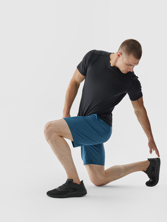 Spodenki treningowe regular szybkoschnące męskie 4F 4FWAW24TFSHM698-46M