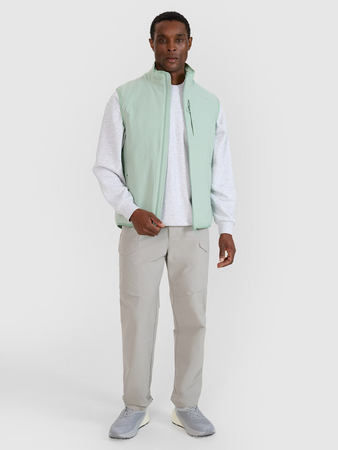 Bezrękawnik ze stójką męski 4F 4FWSS25TVJAM194-47S