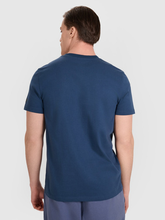 T-shirt regular z nadrukiem siatkarskim męski 4F 4FRAW25TTSHM3237-46S