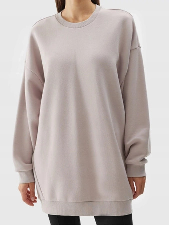 Bluza dresowa nierozpinana bez kaptura damska 4F 4FAW23TSWSF0764-56S