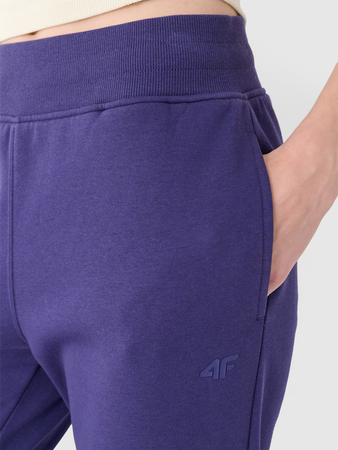 Spodnie dresowe joggery damskie 4F 4FWMM00TTROF0946-31S
