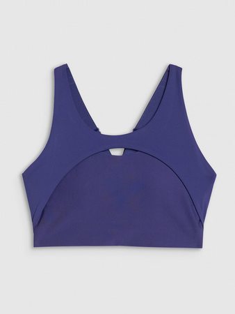 Biustonosz treningowy ze średnim wsparciem damski 4F 4FWSS25USBAF150-30S