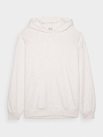 Bluza dresowa nierozpinana z kapturem męska 4F 4FWAW24TSWSM1310-11S