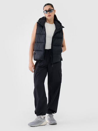 Spodnie casual oversize damskie 4F 4FRSS25TTROF1372-20S