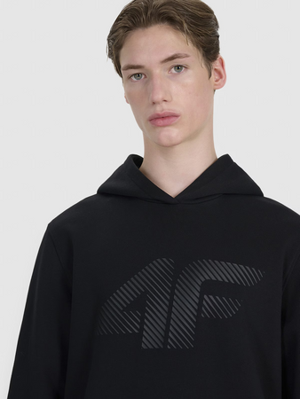 Bluza dresowa nierozpinana z kapturem męska 4F 4FWMM00TSWSM1766-20S
