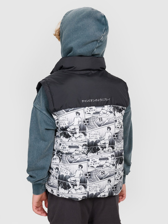 Bezrękawnik puchowy z wypełnieniem syntetycznym chłopięcy 4F 4FJRAW25TVJAM321-10A