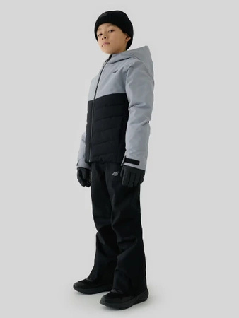 Spodnie zimowe chłopięce narciarskie 4F 4FJWAW24TFTRM655-20S