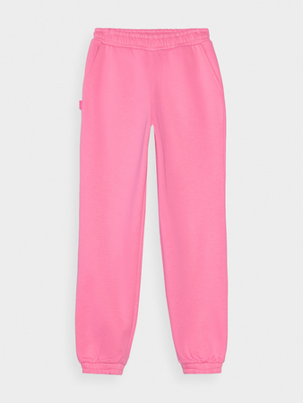 Spodnie dresowe joggery dziewczęce 4F Junior 4FJRAW24TTROF1154-54S