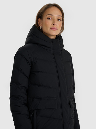 Płaszcz puchowy z wypełnieniem naturalnym damski 4F 4FRAW25TDJAF0812-20S