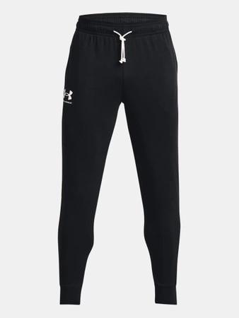Męskie spodnie dresowe Under Armour UA Rival Terry Jogger 1380843-001