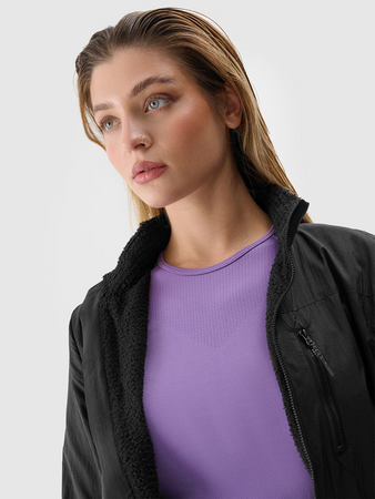 Kurtka trekkingowa z wypełnieniem z recyklingu primaloft active damska 4F 4FWSS24TDJAF382-21S