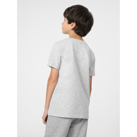 T-shirt gładki chłopięcy 4F Junior