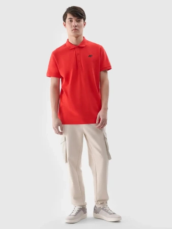 Koszulka męska polo 4F (ZESTAW KOSZULEK 2 SZT.) 2P-SS-4FWSS25TPTSM407-92S