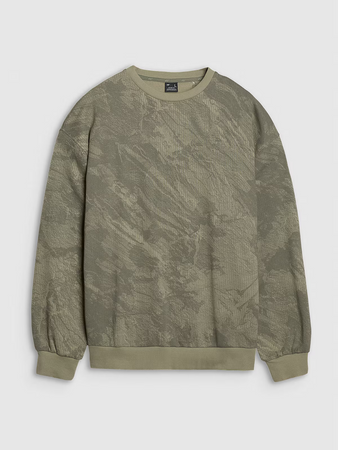 Bluza męska dresowa nierozpinana bez kaptura 4F 4FWSS25TSWSM1582-44A