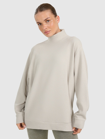 Bluza dresowa do jogi i pilatesu damska 4F 4FWAW25TFSWF589-12S