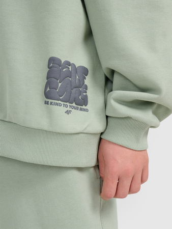 Bluza 4F JUNIOR 4FJRAW25TSWSM2448-44S