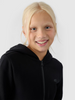 Bluza dresowa rozpinana z kapturem dziewczęca 4F Junior 4FJWMM00TSWSF1315-20S