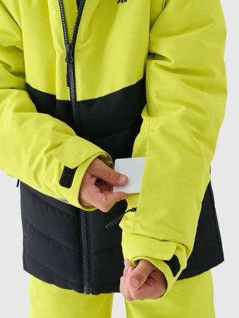 Kurtka chłopięca zimowa narciarska 4F 4FJWAW24TTJAM535-45S