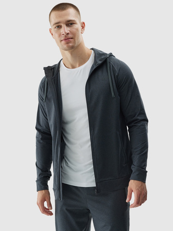 Bluza treningowa regular szybkoschnąca męska 4F 4FWAW24TFSWM403-22M