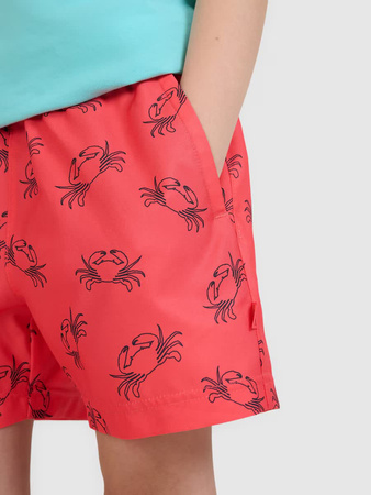 Spodenki plażowe boardshorty chłopięce 4F 4FJWSS25UBDSM121-63A