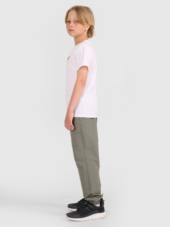 Chłopięcy t-shirt z nadrukiem 4F 4FJWAW25TTSHM2417-10S