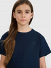 T-shirt gładki dziewczęcy 4F 4FJWMM00TTSHF2332-31S