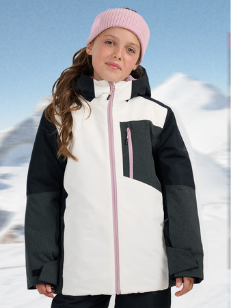 Kurtka snowboardowa membrana 10000 dziewczęca 4F 4FJRAW25TTJAF1060-11S