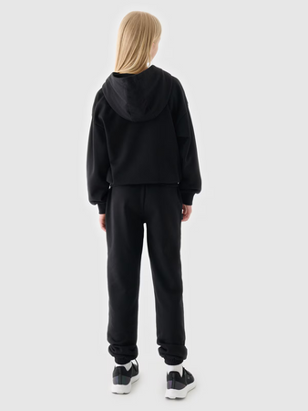 Spodnie dresowe joggery dziewczęce 4F Junior 4FJRAW24TTROF1154-20S