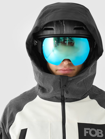 Kurtka snowboardowa membrana 10000 męska 4F 4FWAW24TTJAM511-11S