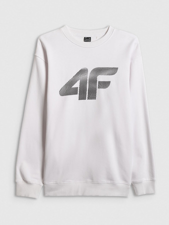 Bluza dresowa nierozpinana bez kaptura męska 4F 4FRAW25TSWSM2493-10S