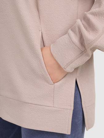 Bluza dresowa do jogi i pilatesu damska 4F 4FWAW25TFSWF589-83S