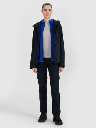 Spodnie trekkingowe 2w1 szybkoschnące damskie 4F 4FWSS25TFTRF0798-20S