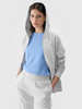 Bluza dresowa rozpinana z kapturem damska 4F 4FWMM00TSWSF1763-27M